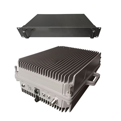  海尾镇350M PDT消防集群警用数字光纤直放站近远端机