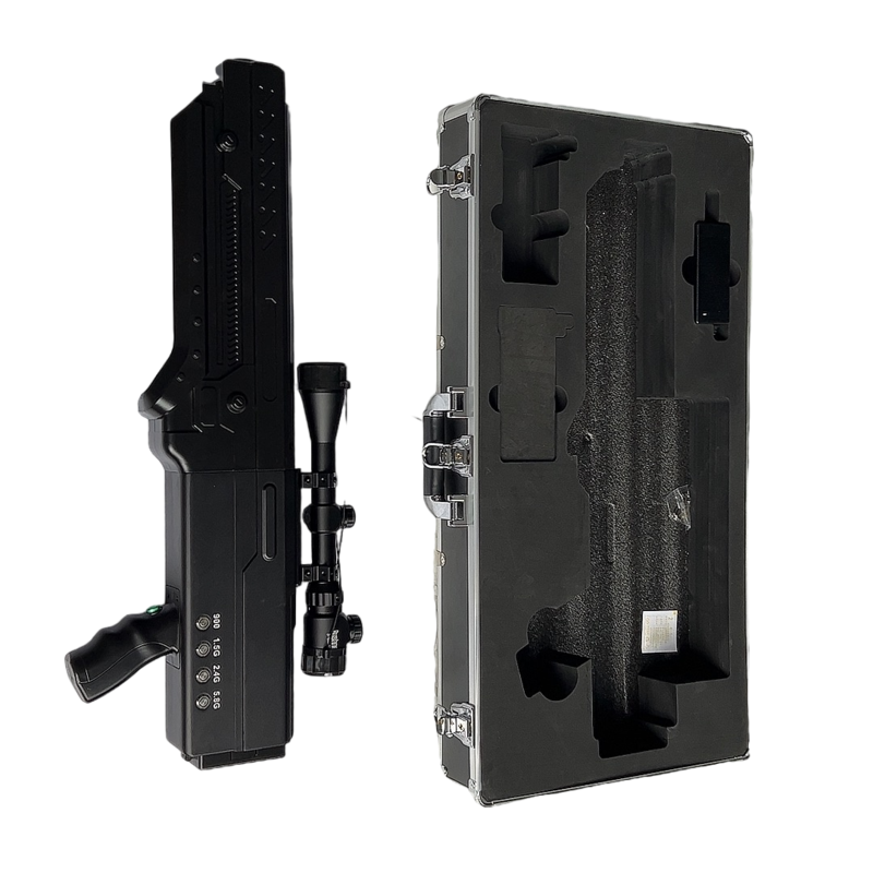  海尾镇手持便携式枪型低空防御反制四通道A型