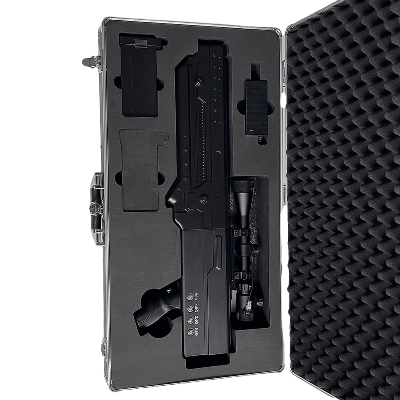  海尾镇手持便携式枪型低空防御反制四通道B型